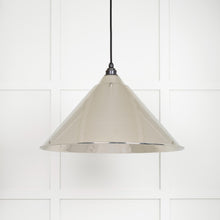 Load image into Gallery viewer, 45433 Hammered Nickel Hockley Pendant