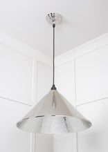 Load image into Gallery viewer, 45433 Hammered Nickel Hockley Pendant