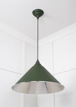 Load image into Gallery viewer, 45433H Hammered Nickel Hockley Pendant in Heath