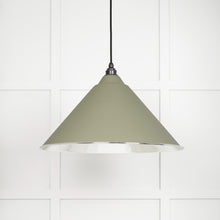 Load image into Gallery viewer, 45433TU Hammered Nickel Hockley Pendant in Tump