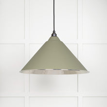 Load image into Gallery viewer, 45433TU Hammered Nickel Hockley Pendant in Tump