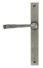 Load image into Gallery viewer, 45446 Pewter Avon Slimline Lever Latch Set