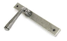 Load image into Gallery viewer, 45446 Pewter Avon Slimline Lever Latch Set