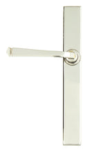 Load image into Gallery viewer, 45449 Polished Nickel Avon Slimline Lever Latch Set