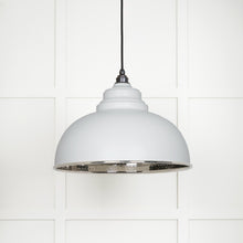 Load image into Gallery viewer, 45472F Hammered Nickel Harborne Pendant in Flock