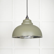 Load image into Gallery viewer, 45472TU Hammered Nickel Harborne Pendant in Tump