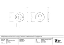 Load image into Gallery viewer, 45474 Polished Nickel 52mm Regency Concealed Escutcheon