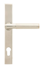 Load image into Gallery viewer, 45526 Polished Nickel Brompton Slimline Lever Espag. Lock Set