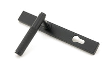 Load image into Gallery viewer, 45528 Matt Black Brompton Slimline Lever Espag. Lock Set