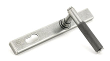 Load image into Gallery viewer, 45529 Pewter Brompton Slimline Lever Espag. Lock Set