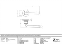 Load image into Gallery viewer, 45611 Aged Brass Avon Round Lever on Rose Set (Plain)
