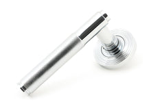 Load image into Gallery viewer, 45665 Polished Chrome Brompton Lever on Rose Set (Beehive)