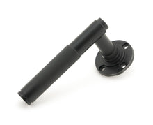 Load image into Gallery viewer, 45678 Matt Black Brompton Lever on Rose Set (Square)