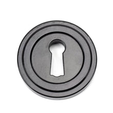 Load image into Gallery viewer, 45696 Black Round Escutcheon (Art Deco)