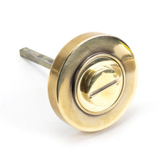 Load image into Gallery viewer, 45731 Aged Brass Round Thumbturn Set (Plain)