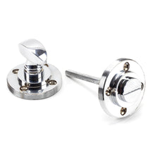 Load image into Gallery viewer, 45735 Polished Chrome Round Thumbturn Set (Plain)