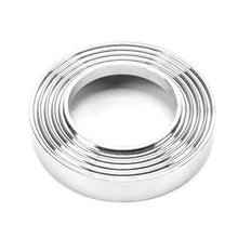 Load image into Gallery viewer, 45737 Polished Chrome Round Thumbturn Set (Beehive)