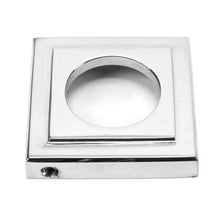 Load image into Gallery viewer, 45738 Polished Chrome Round Thumbturn Set (Square)