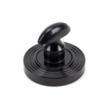 Load image into Gallery viewer, 45745 Black Round Thumbturn Set (Beehive)