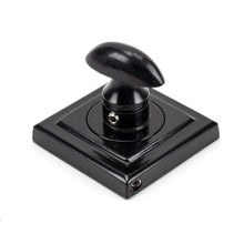 Load image into Gallery viewer, 45746 Black Round Thumbturn Set (Square)