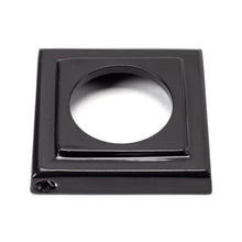 Load image into Gallery viewer, 45746 Black Round Thumbturn Set (Square)