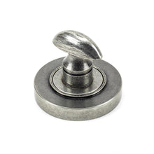 Load image into Gallery viewer, 45751 Pewter Round Thumbturn Set (Plain)