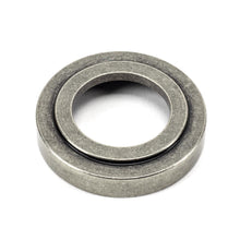 Load image into Gallery viewer, 45752 Pewter Round Thumbturn Set (Art Deco)