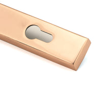 Load image into Gallery viewer, 45776 Polished Bronze Brompton Slimline Espag. Lock Set