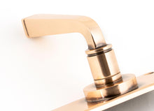Load image into Gallery viewer, 45790 Polished Bronze Avon Lever Euro Lock Set