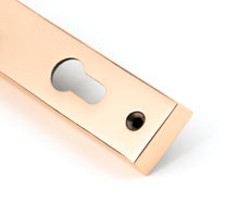 Load image into Gallery viewer, 45791 Polished Bronze Avon Slimline Espag. Lock Set