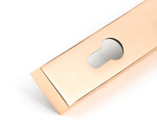 Load image into Gallery viewer, 45791 Polished Bronze Avon Slimline Espag. Lock Set