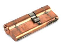 Load image into Gallery viewer, 45833 Polished Bronze 35/45 5pin Euro Cylinder KA