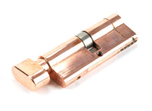 Load image into Gallery viewer, 45849 Polished Bronze 40/40 5pin Euro Cylinder/Thumbturn