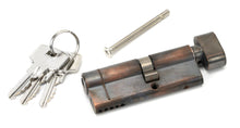 Load image into Gallery viewer, 45852 Aged Bronze 35T/45 5pin Euro Cylinder/Thumbturn