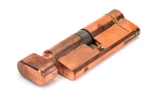 Load image into Gallery viewer, 45853 Polished Bronze 35T/45 5pin Euro Cylinder/Thumbturn