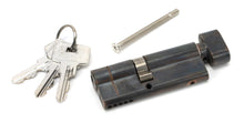Load image into Gallery viewer, 45856 Aged Bronze 35/45T 5pin Euro Cylinder/Thumbturn