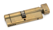 Load image into Gallery viewer, 45863 Aged Brass 45/45 5pin Euro Cylinder/Thumbturn