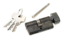 Load image into Gallery viewer, 45864 Aged Bronze 30/30 5pin Euro Cylinder/Thumbturn KA