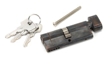 Load image into Gallery viewer, 45872 Aged Bronze 40/40 5pin Euro Cylinder/Thumbturn KA