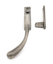 Load image into Gallery viewer, 45912 Antique Pewter Night-Vent Locking Peardrop Fastener - LH