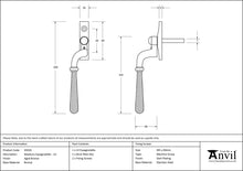 Load image into Gallery viewer, 45920 Aged Bronze Hammered Newbury Espag - LH