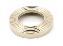 Load image into Gallery viewer, 46059 Polished Nickel Newbury Lever on Rose Set (Beehive)