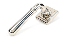 Load image into Gallery viewer, 46060 Polished Nickel Newbury Lever on Rose Set (Square)