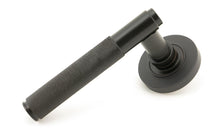 Load image into Gallery viewer, 46097 Aged Bronze Brompton Lever on Rose Set (Plain)