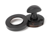 Load image into Gallery viewer, 46105 Aged Bronze Round Thumbturn Set (Plain)