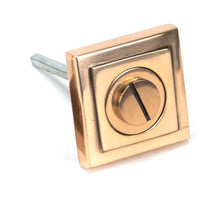 Load image into Gallery viewer, 46112 Polished Bronze Round Thumbturn Set (Square)