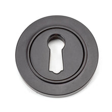 Load image into Gallery viewer, 46113 Aged Bronze Round Escutcheon (Plain)