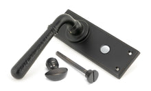 Load image into Gallery viewer, 46223 Aged Bronze Hammered Newbury Lever Bathroom Set