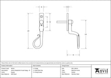 Load image into Gallery viewer, 46232 Pewter 16mm Shepherd's Crook Espag - LH