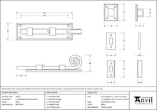 Load image into Gallery viewer, 46237 Black 6" Monkeytail Universal Bolt